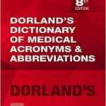 دانلود کتاب Dorland’s Dictionary of Medical Acronyms and Abbreviations 8th Edition