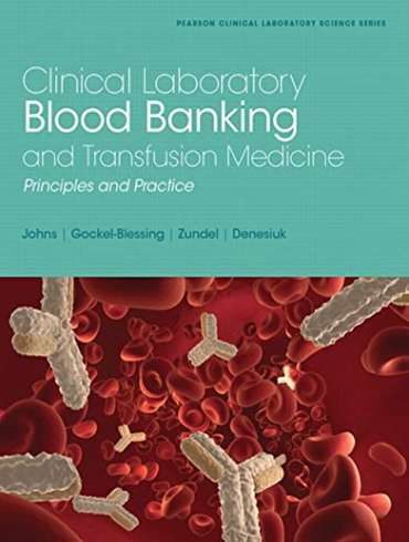 دانلود کتاب Clinical Laboratory Blood Banking and Transfusion Medicine Practices